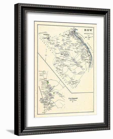 1892, Bow, Concord East, New Hampshire, United States-null-Framed Giclee Print