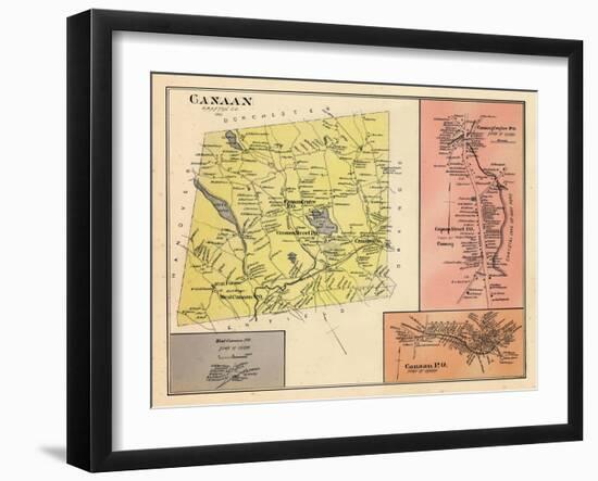 1892, Canaan, New Hampshire, United States-null-Framed Giclee Print