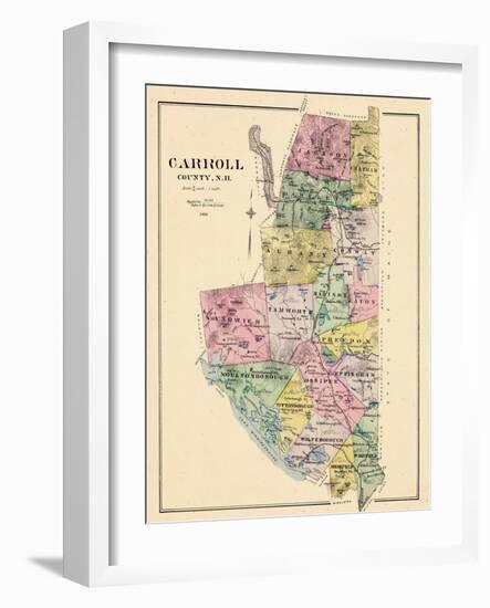 1892, Carroll County, New Hampshire, United States-null-Framed Giclee Print