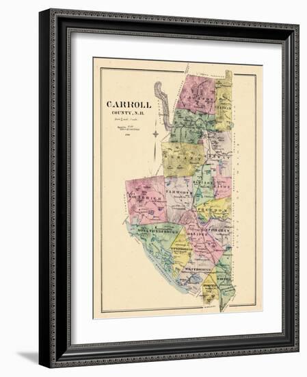 1892, Carroll County, New Hampshire, United States-null-Framed Giclee Print