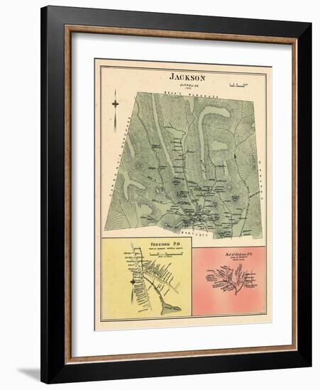 1892, Jackson, Jackson Town, Freedom, New Hampshire, United States-null-Framed Giclee Print