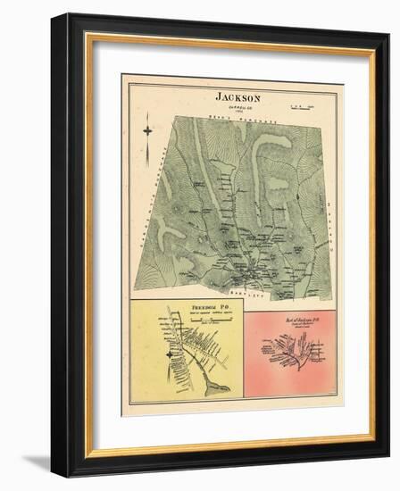 1892, Jackson, Jackson Town, Freedom, New Hampshire, United States-null-Framed Giclee Print