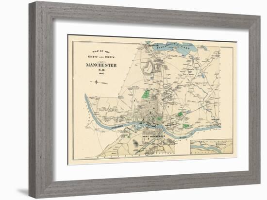 1892, Manchester 3, New Hampshire, United States-null-Framed Giclee Print