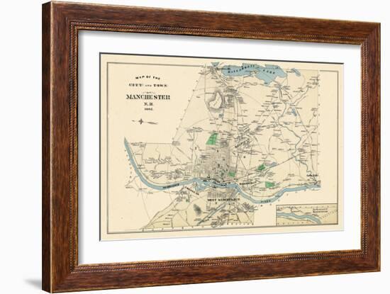 1892, Manchester 3, New Hampshire, United States-null-Framed Giclee Print