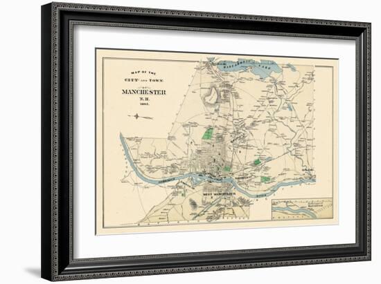 1892, Manchester 3, New Hampshire, United States-null-Framed Giclee Print