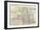 1892, North Dakota 1892 State Map, North Dakota, United States-null-Framed Giclee Print