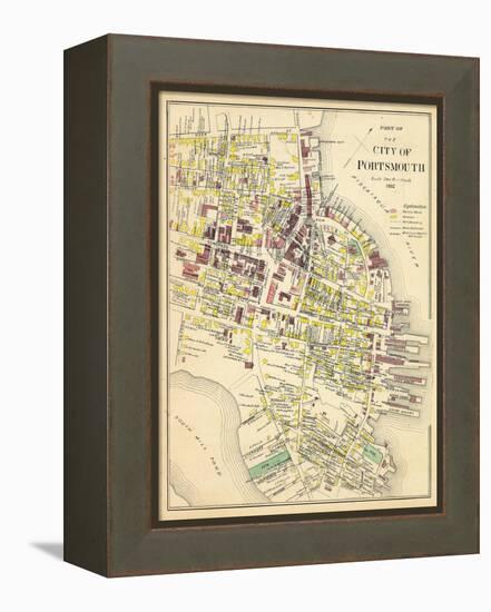 1892, Portsmouth 1, New Hampshire, United States-null-Framed Premier Image Canvas