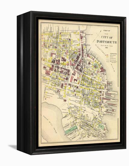 1892, Portsmouth 1, New Hampshire, United States-null-Framed Premier Image Canvas