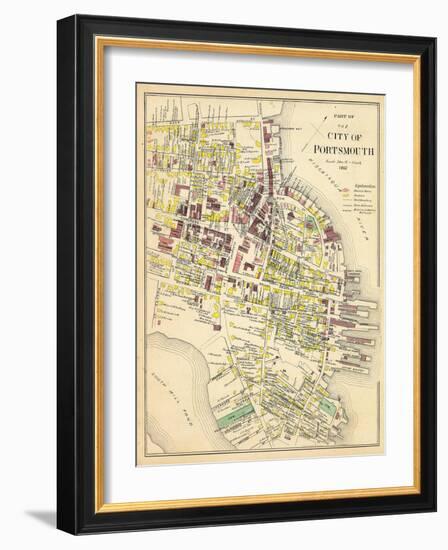 1892, Portsmouth 1, New Hampshire, United States-null-Framed Giclee Print