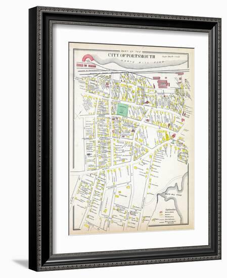 1892, Portsmouth 2, New Hampshire, United States-null-Framed Giclee Print