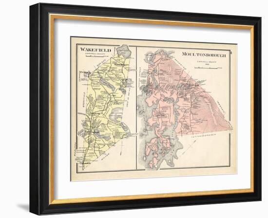 1892, Wakefield, Moultonborough, New Hampshire, United States-null-Framed Giclee Print