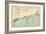 1893, Coast Survey, Norwalk Islands, Southwest Ledge, Long Island Sound, Connecticut-null-Framed Giclee Print