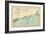 1893, Coast Survey, Norwalk Islands, Southwest Ledge, Long Island Sound, Connecticut-null-Framed Giclee Print