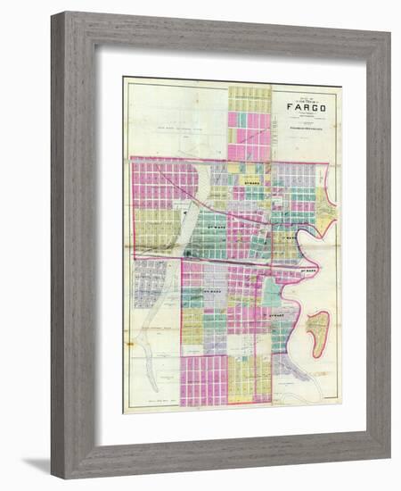 1893, Fargo, North Dakota, United States-null-Framed Giclee Print