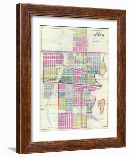 1893, Fargo, North Dakota, United States-null-Framed Giclee Print