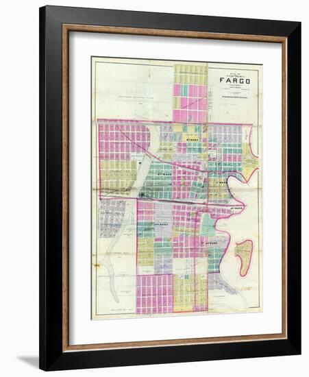 1893, Fargo, North Dakota, United States-null-Framed Giclee Print