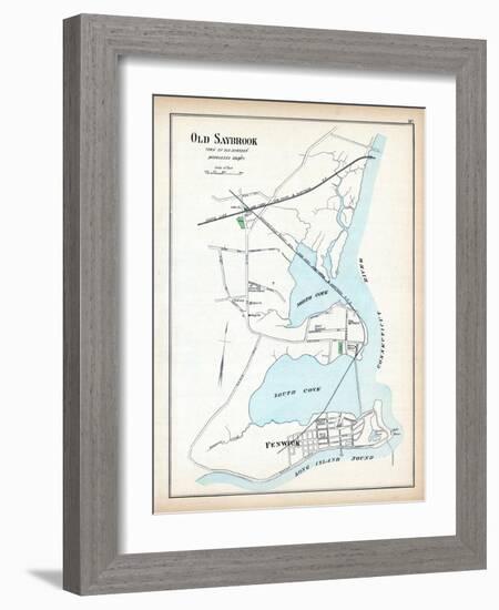 1893, Old Saybrook, Connecticut, United States-null-Framed Giclee Print