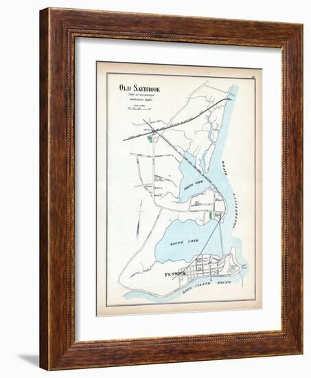 1893, Old Saybrook, Connecticut, United States-null-Framed Giclee Print