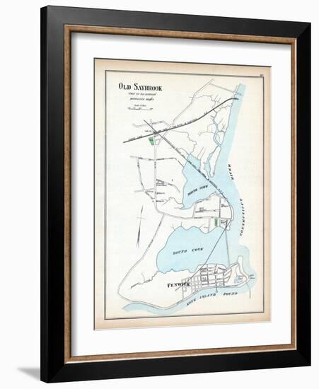 1893, Old Saybrook, Connecticut, United States-null-Framed Giclee Print