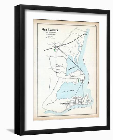 1893, Old Saybrook, Connecticut, United States-null-Framed Giclee Print