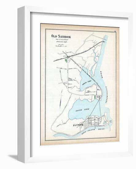 1893, Old Saybrook, Connecticut, United States-null-Framed Giclee Print