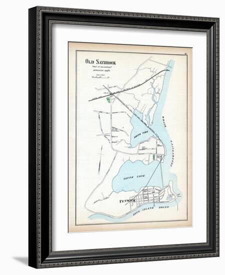 1893, Old Saybrook, Connecticut, United States-null-Framed Giclee Print