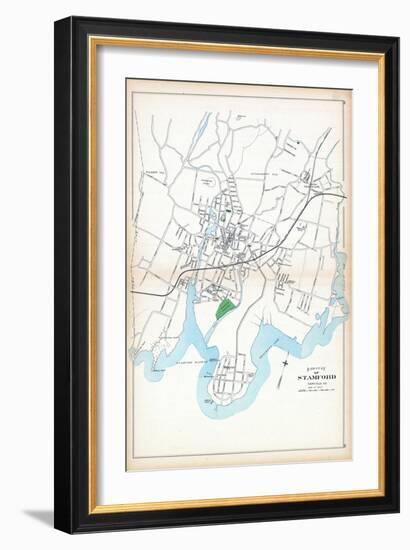 1893, Stamford Borough, Connecticut, United States-null-Framed Giclee Print