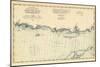 1893, United States Coast Survey - Southwest Ledge to Niantic - Long Island Sound, Connecticut, Uni-null-Mounted Giclee Print