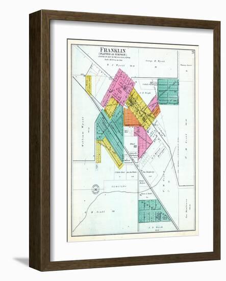 1894, Franklin, Illinois, United States-null-Framed Giclee Print