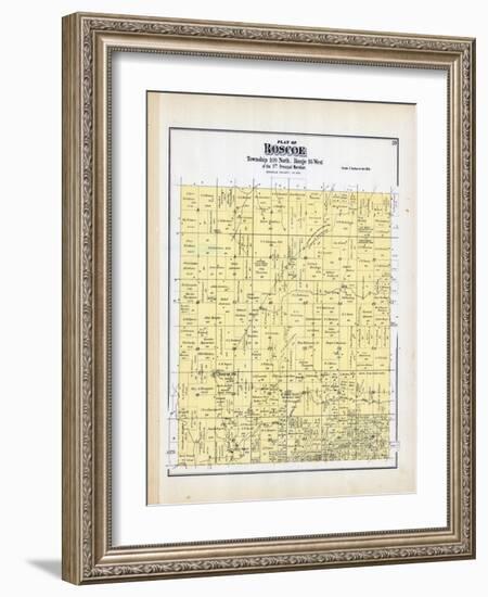 1894, Roscoe Township, Zumbro River, Minnesota, United States-null-Framed Giclee Print