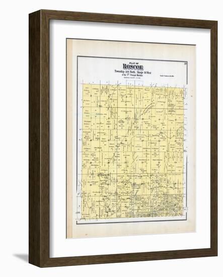 1894, Roscoe Township, Zumbro River, Minnesota, United States-null-Framed Giclee Print