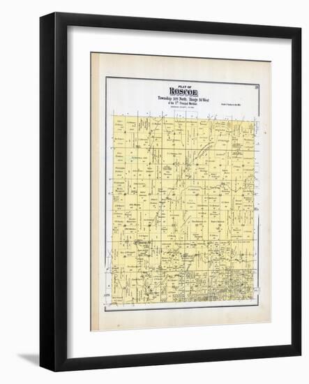 1894, Roscoe Township, Zumbro River, Minnesota, United States-null-Framed Giclee Print