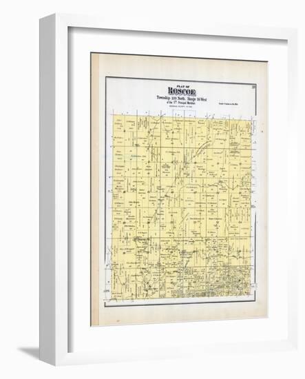 1894, Roscoe Township, Zumbro River, Minnesota, United States-null-Framed Giclee Print