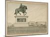 1894 Statue Is Erected in Memory of Henry Iv-Jacques de Breville-Mounted Art Print