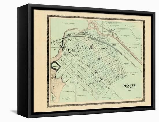 1895, Dexter, Michigan, United States-null-Framed Premier Image Canvas