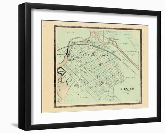 1895, Dexter, Michigan, United States-null-Framed Giclee Print