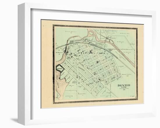 1895, Dexter, Michigan, United States-null-Framed Giclee Print