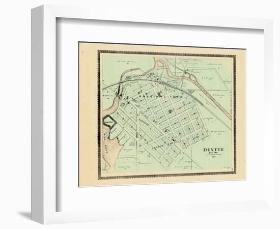 1895, Dexter, Michigan, United States-null-Framed Giclee Print