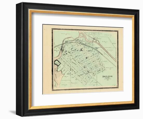 1895, Dexter, Michigan, United States-null-Framed Giclee Print