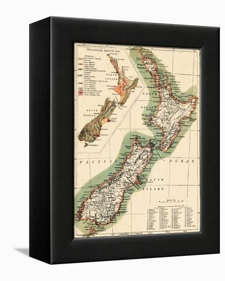 1895, New Zealand-null-Framed Premier Image Canvas