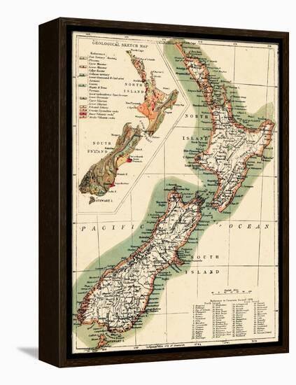 1895, New Zealand-null-Framed Premier Image Canvas