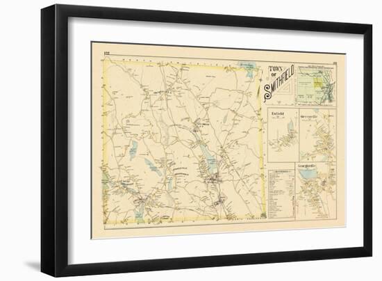 1895, Smithfield, Enfield, Greenville, Georgiaville, Rhode Island, United States-null-Framed Giclee Print