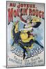 1896- Au Joyeux Moulin Rouge - Choubrac-Alfred Choubrac-Mounted Giclee Print