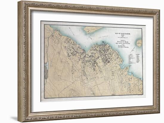 1896, Bar Harbor 1896, Maine, United States-null-Framed Giclee Print