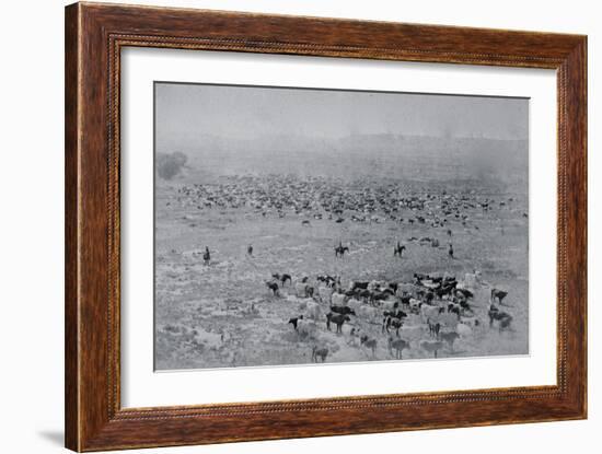 1896 Colorado Springs Scenic View-W.E. Hook-Framed Art Print