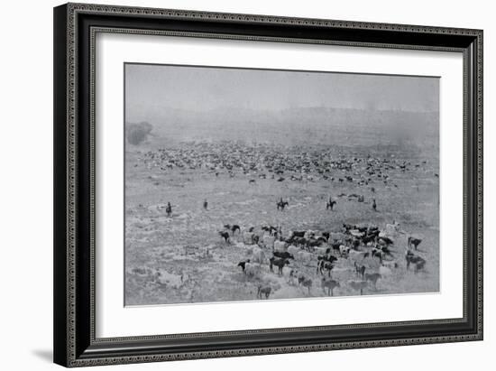 1896 Colorado Springs Scenic View-W.E. Hook-Framed Art Print