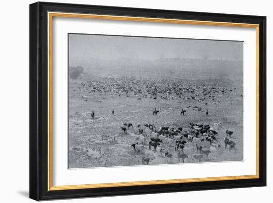 1896 Colorado Springs Scenic View-W.E. Hook-Framed Art Print