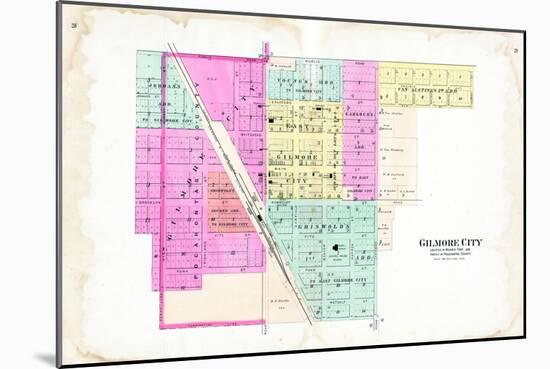 1896, Gilmore City, Iowa, United States-null-Mounted Giclee Print