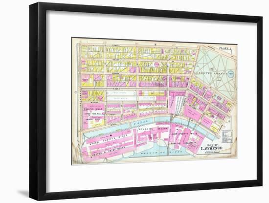 1896, Lawrence, Massachusetts, United States-null-Framed Giclee Print