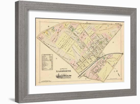 1896, Narberth, Pennsylvania, United States-null-Framed Giclee Print